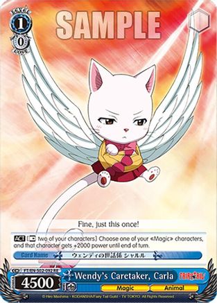 Image of Wendy's Caretaker, Carla (FT/EN-S02-092 C RE) - Fairy Tail Chronicle Set