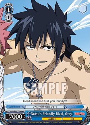 Image of Natsu's Friendly Rival, Gray (FT/EN-S02-094 C RE) - Fairy Tail Chronicle Set