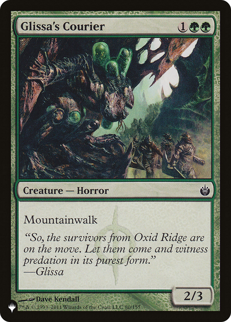 Image of Glissa's Courier [The List]