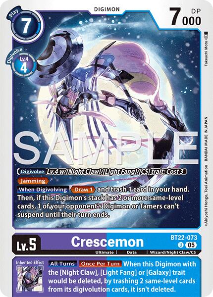 Image of Crescemon [BT22-073] [Cyber Eden]