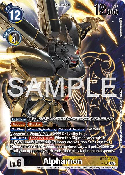 Image of Alphamon [BT22-063] (Alternate Art) [Cyber Eden]