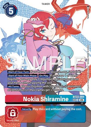 Image of Nokia Shiramine [BT22-084] (SP) [Cyber Eden]