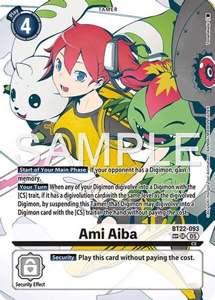 Image of Ami Aiba [BT22-093] (SP) [Cyber Eden]