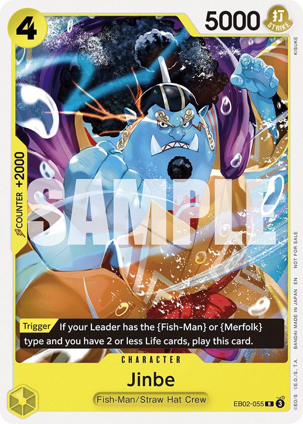 Image of Jinbe (Tournament Pack 2025 Vol. 3) [One Piece Promotion Cards]