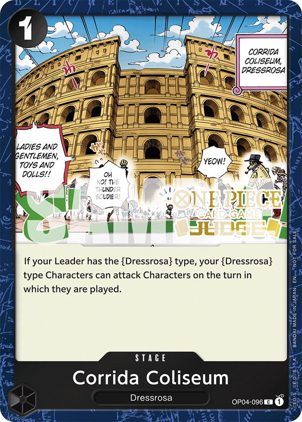 Image of Corrida Coliseum (Judge Pack Vol. 6) [One Piece Promotion Cards]