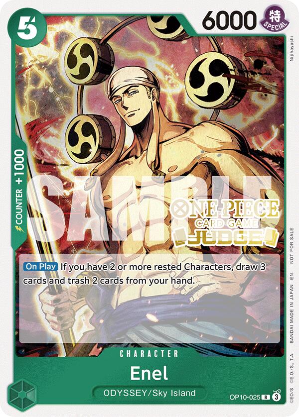 Image of Enel (Judge Pack Vol. 6) [One Piece Promotion Cards]