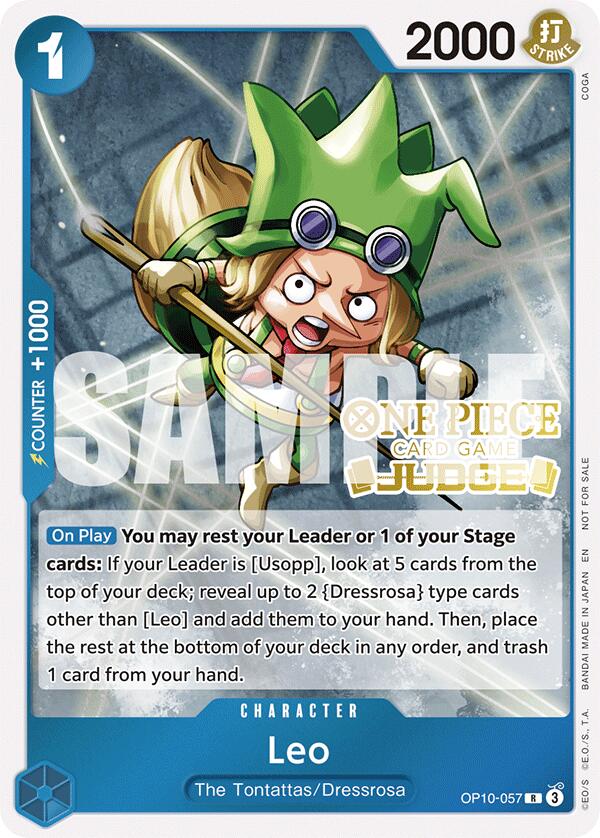 Image of Leo (Judge Pack Vol. 6) [One Piece Promotion Cards]