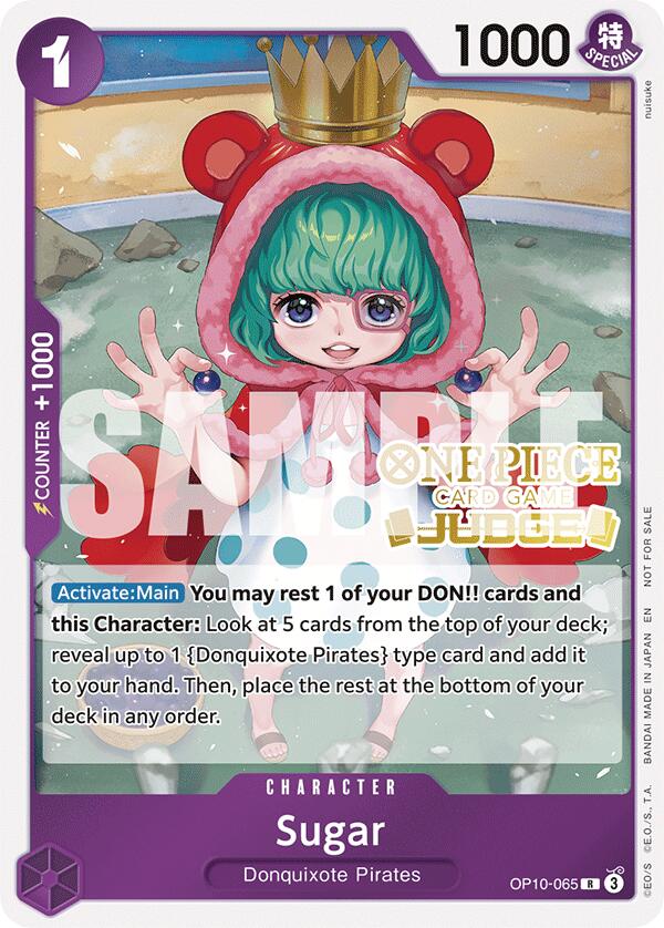 Image of Sugar (Judge Pack Vol. 6) [One Piece Promotion Cards]