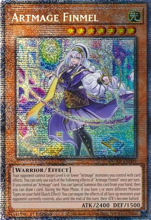 Image of Artmage Finmel (Starlight Rare) [DUAD-EN009] Starlight Rare