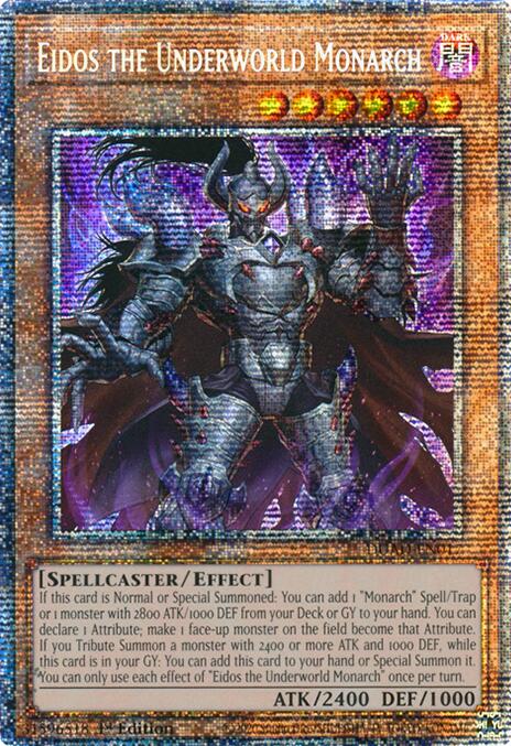 Image of Eidos the Underworld Monarch (Starlight Rare) [DUAD-EN017] Starlight Rare