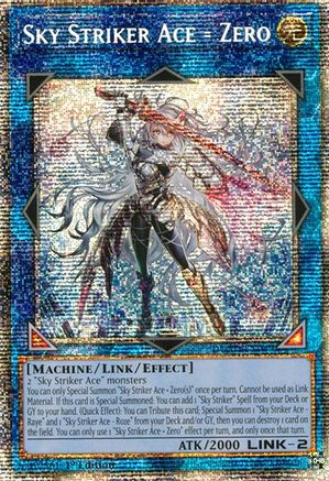 Image of Sky Striker Ace = Zero (Starlight Rare) [DUAD-EN049] Starlight Rare