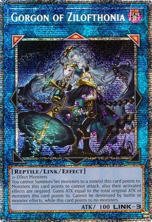 Image of Gorgon of Zilofthonia (Starlight Rare) [DUAD-EN050] Starlight Rare