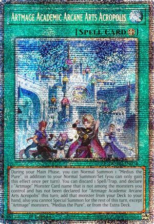 Image of Artmage Academic Arcane Arts Acropolis (Starlight Rare) [DUAD-EN054] Starlight Rare