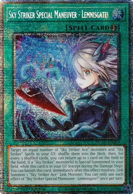Image of Sky Striker Special Maneuver - Lemnisgate! (Starlight Rare) [DUAD-EN069] Starlight Rare