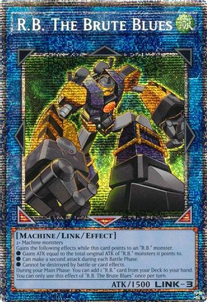 Image of R.B. The Brute Blues (Starlight Rare) [DUAD-EN094] Starlight Rare