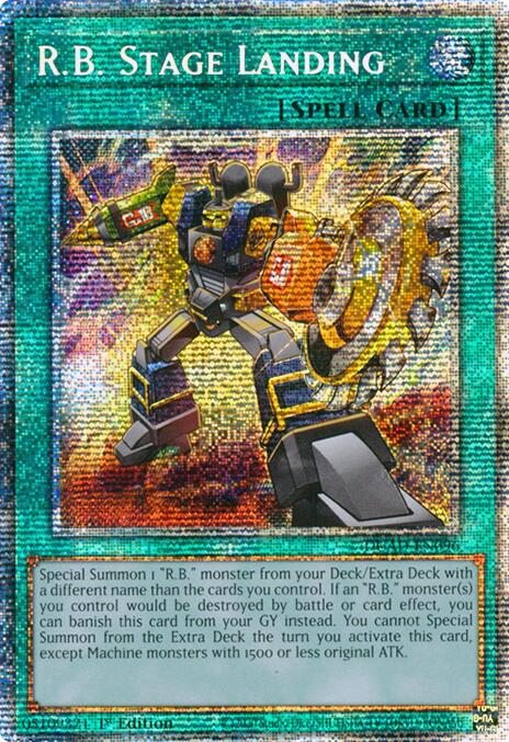 Image of R.B. Stage Landing (Starlight Rare) [DUAD-EN096] Starlight Rare