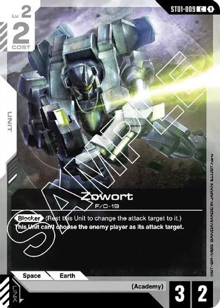 Image of Zowort (ST01-009) - Starter Deck 01 Heroic Beginnings