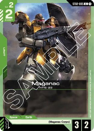 Image of Maganac (ST02-005) - Starter Deck 02 Wings of Advance