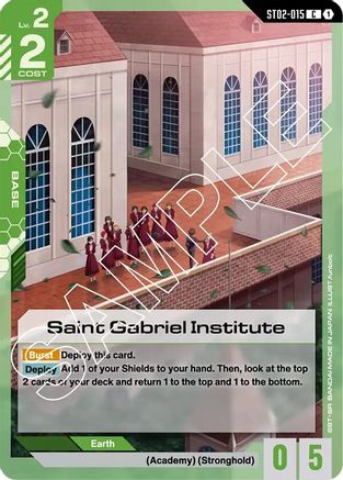 Image of Saint Gabriel Institute (ST02-015) - Starter Deck 02 Wings of Advance