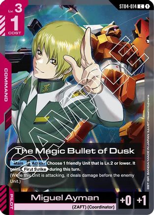 Image of The Magic Bullet of Dusk (ST04-014) - Starter Deck 04 SEED Strike