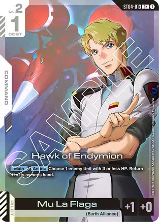 Image of Hawk of Endymion (C+) (ST04-013) - Starter Deck 04 SEED Strike Holofoil