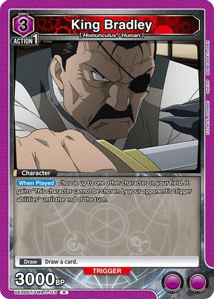 Image of King Bradley (UE09ST/FMA-1-113) - UE09ST FULLMETAL ALCHEMIST Starter Deck