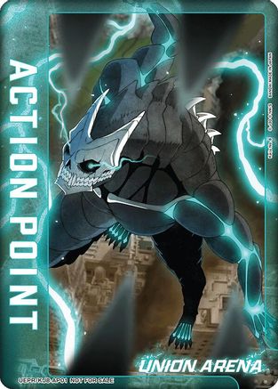 Image of Action Point Card (Kaiju No. 8) (UEPR/KJ8-AP01) - Union Arena Promotion Cards Foil