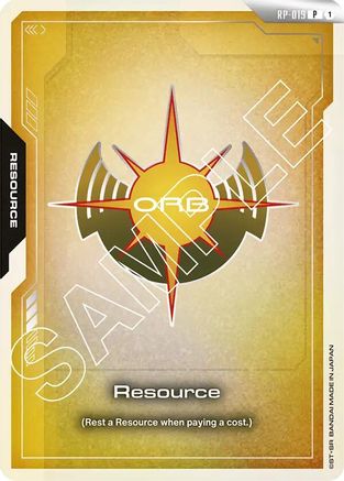 Image of Resource (RP-019) (United Emirates of Orb) (RP-019) - Promotional Resource Tokens Holofoil