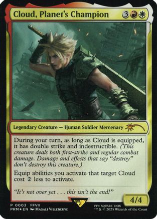 Image of Cloud, Planet's Champion (Costco Bundle) [FINAL FANTASY Promos]