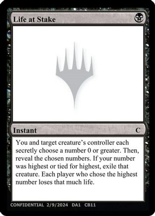 Image of Life at Stake [Unknown Event]