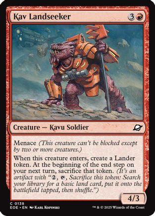 Image of Kav Landseeker [Edge of Eternities]