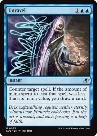 Image of Unravel [Edge of Eternities]