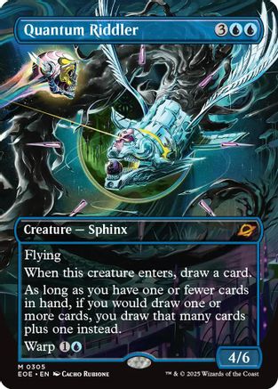 Image of Quantum Riddler (Borderless) [Edge of Eternities]