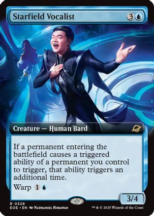 Image of Starfield Vocalist (Extended Art) [Edge of Eternities]