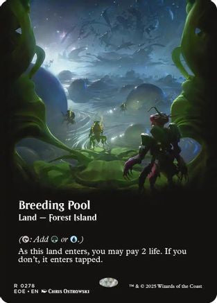Image of Breeding Pool (Borderless) [Edge of Eternities]