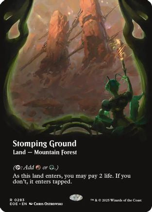 Image of Stomping Ground (Borderless) [Edge of Eternities]