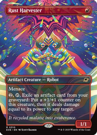 Image of Rust Harvester (Borderless) [Edge of Eternities]