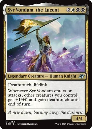 Image of Syr Vondam, the Lucent [Edge of Eternities]