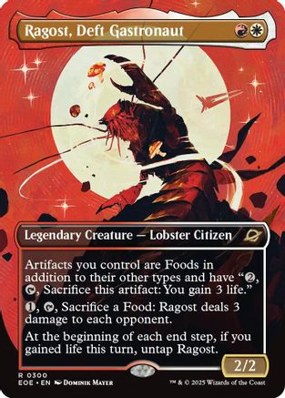 Image of Ragost, Deft Gastronaut (Borderless) [Edge of Eternities]