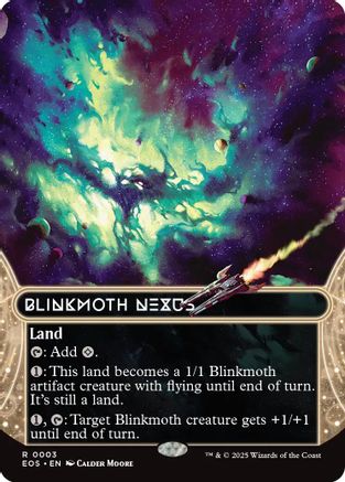 Image of Blinkmoth Nexus (0003) (Borderless) [Edge of Eternities: Stellar Sights]