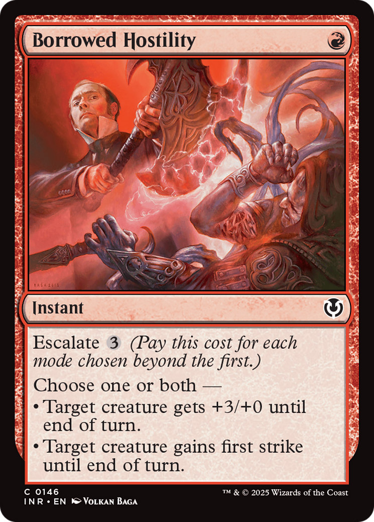 Image of Borrowed Hostility [Innistrad Remastered]