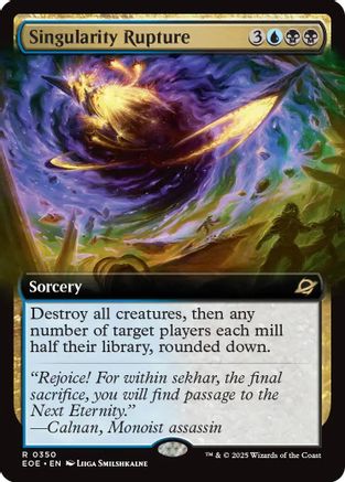Image of Singularity Rupture (Extended Art) [Edge of Eternities]