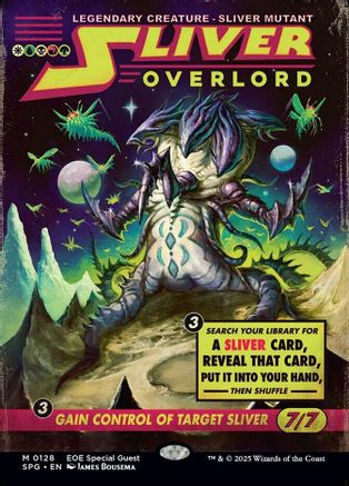 Image of Sliver Overlord (Showcase) [Edge of Eternities Special Guests]