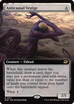 Image of Anticausal Vestige (Extended Art) [Edge of Eternities]