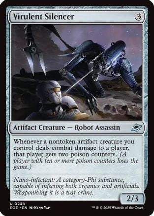 Image of Virulent Silencer [Edge of Eternities]