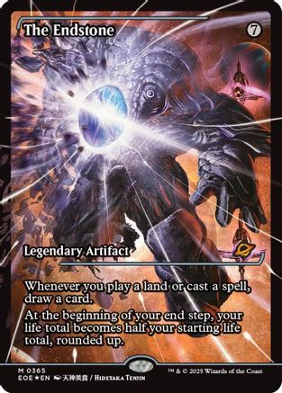Image of The Endstone (Showcase) [Edge of Eternities]