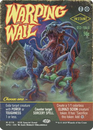Image of Warping Wail (Borderless) [Edge of Eternities Special Guests]