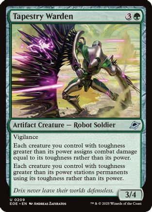Image of Tapestry Warden [Edge of Eternities]