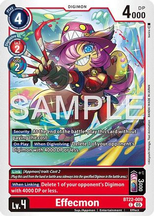 Image of Effecmon [BT22-009] [Cyber Eden]