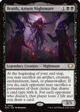 Image of Braids, Arisen Nightmare [Edge of Eternities Commander]